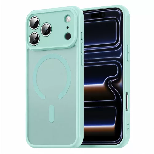 Techsuit - HaloFrost II MagSafe tok - iPhone 17 Pro - Mentazöld