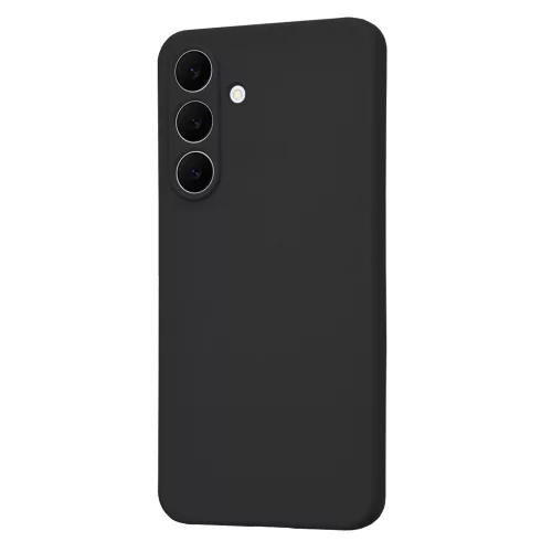 Techsuit - SoftFlex szilikon tok - Samsung Galaxy S25 FE - Fekete
