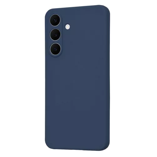 Techsuit - SoftFlex szilikon tok - Samsung Galaxy S25 FE - Sötétkék