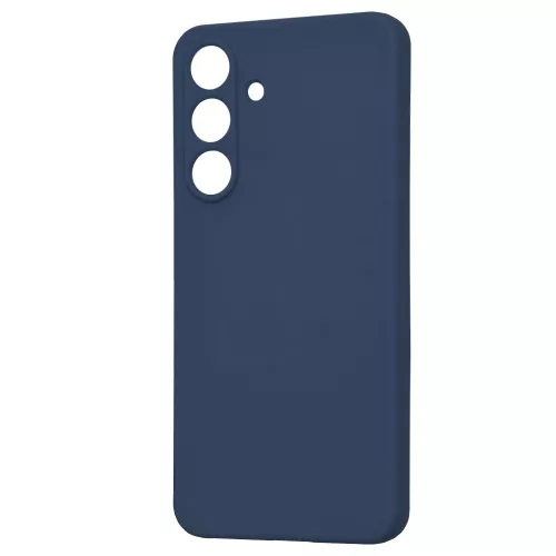 Techsuit - SoftFlex szilikon tok - Samsung Galaxy S25 FE - Sötétkék