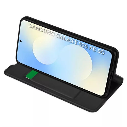 Techsuit - Magskin Book - Samsung Galaxy S25 FE - Black