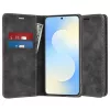 Techsuit - Confy Cover kinyitható tok - Samsung Galaxy S25 FE - Fekete