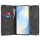 Techsuit - Confy Cover kinyitható tok - Samsung Galaxy S25 FE - Fekete