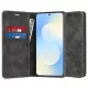 Techsuit - Confy Cover kinyitható tok - Samsung Galaxy S25 FE - Fekete