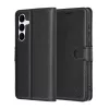 Techsuit - Leather Folio - Samsung Galaxy S25 FE - Black
