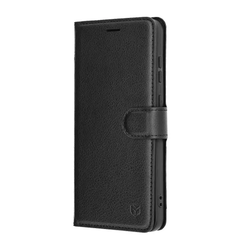Techsuit - Leather Folio - Samsung Galaxy S25 FE - Black