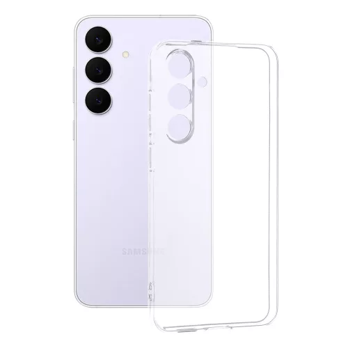 Techsuit - Clear Silicone tok - Samsung Galaxy S25 FE - Átlátszó