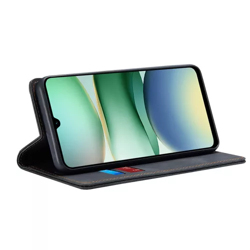 Techsuit - Confy Cover kinyitható tok - Xiaomi Redmi A5 4G (Standard) - Fekete
