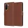 Techsuit - Leather Folio - Xiaomi Redmi A5 4G (Standard) - Brown