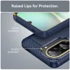 Techsuit - Carbon szilikon tok - Xiaomi Redmi A5 4G (Standard) - Kék