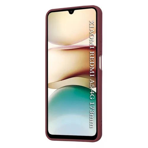 Techsuit - SoftFlex szilikon tok - Xiaomi Redmi A5 4G (Standard) - Bordó