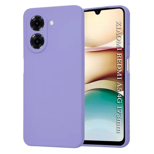 Techsuit - SoftFlex szilikon tok - Xiaomi Redmi A5 4G (Standard) - Világos lila