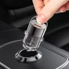 Yesido - Mini Car Charger (Y69) - Dual-Port Type-C, PD30W, Aluminum Alloy, Fast Charging - Black