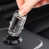 Yesido - Hidden Car Charger (Y68) - Dual-Port USB-A + Type-C, PD30W, Aluminum Alloy, Fast Charging - Black