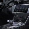 Yesido - Hidden Car Charger (Y68) - Dual-Port USB-A + Type-C, PD30W, Aluminum Alloy, Fast Charging - Black