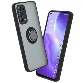 Techsuit - Glinth - Oppo Reno5 5G / Find X3 Lite 5G - Fekete