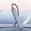 Yesido - Docking Station 4in1 (HB17) - Type-C to 1x USB3.0, 3x USB2.0, Plug&Play, 5Gbps, Aluminum Alloy - Gray