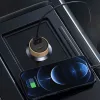 Lito - Car Charger (IN-C04) - 1x USB, 1x Type-C, 52W, Fast Charging, Ultra-Mini & Sleek Design, Universal - Black