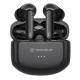 Techsuit - Prémium vezeték nélküli fülhallgató Audira Pro (CW1) - Bluetooth V5.4, 300mAh, aktív zajszűrés, 4 mikrofon - fekete
