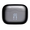 Techsuit - Prémium vezeték nélküli fülhallgató VelarX One (CW2) - Bluetooth V5.4, 300mAh, ANC, ENC, 4 mikrofon - Fekete