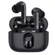 Techsuit - Prémium vezeték nélküli fülhallgató WaveBeat 100 (CW3) - Bluetooth V5.4, 300mAh, ANC, ENC, 4 mikrofon - fekete