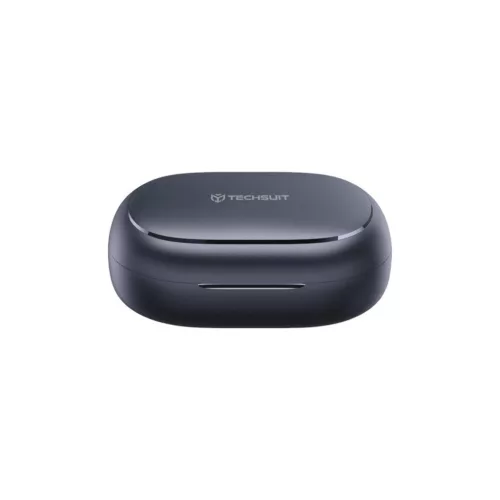 Techsuit - Prémium vezeték nélküli fülhallgató AirTune 100 (CW4) - Bluetooth V5.4, 400mAh, IPX4 - Fekete