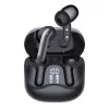 Techsuit - Prémium vezeték nélküli fülhallgató EchoFit Pro (CW5) - Bluetooth V5.4, ANC, ENC, 400mAh, Többcsatlakozós, Gyorstöltés, 6 Mikrofon - Fekete