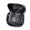 Techsuit - Prémium vezeték nélküli fülhallgató EchoFit Pro (CW5) - Bluetooth V5.4, ANC, ENC, 400mAh, Többcsatlakozós, Gyorstöltés, 6 Mikrofon - Fekete