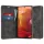 Techsuit - Confy Cover kinyitható tok - Motorola Moto G15 / G15 Power / G17 / G17 Power - Fekete