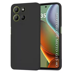   Techsuit - SoftFlex szilikon tok - Motorola Moto G15 / G15 Power / G17 / G17 Power - Fekete