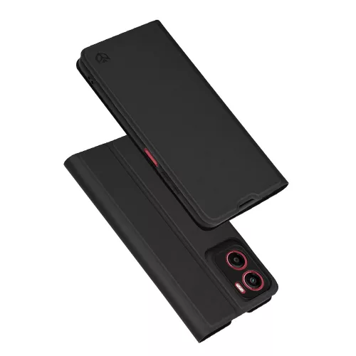 Techsuit - Magskin Book - Motorola Moto G05 / E15 - Black
