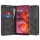 Techsuit - Confy Cover kinyitható tok - Motorola Moto G05 / E15 - Fekete