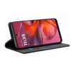 Techsuit - Confy Cover kinyitható tok - Motorola Moto G05 / E15 - Fekete