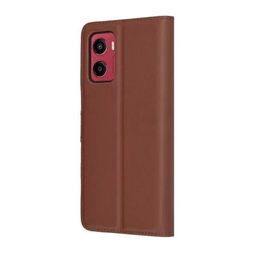 Techsuit - Leather Folio - Motorola Moto G05 / E15 - Brown
