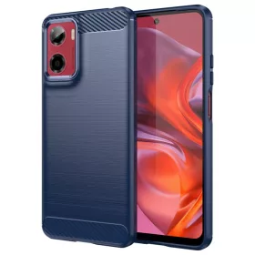   Techsuit - Carbon szilikon tok - Motorola Moto G05 / E15 - Kék