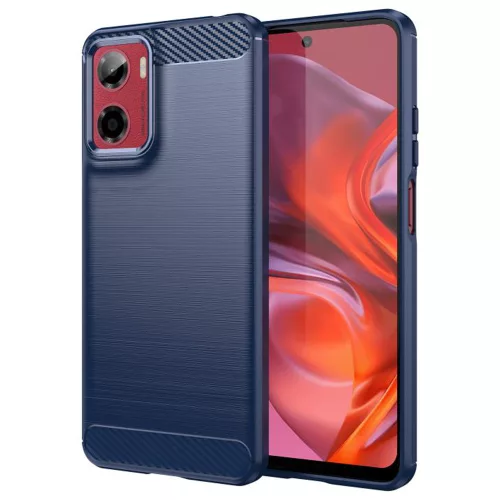 Techsuit - Carbon szilikon tok - Motorola Moto G05 / E15 - Kék