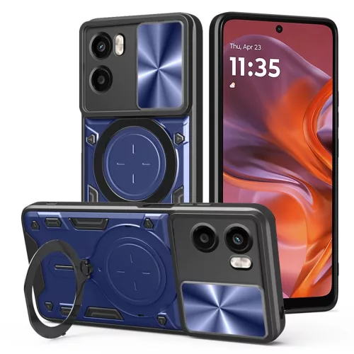 Techsuit - CamGuard Pro tok - Motorola Moto G05 / E15 - Kék