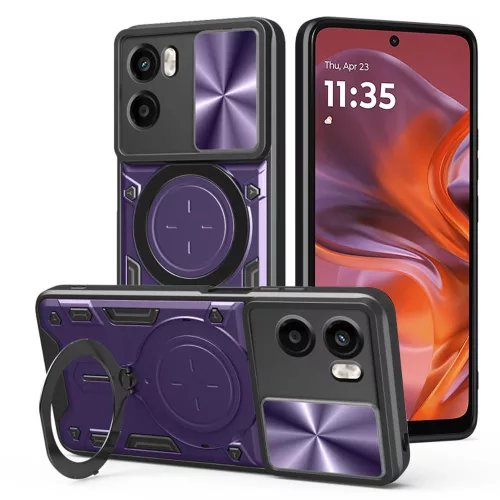 Techsuit - CamGuard Pro tok - Motorola Moto G05 / E15 - Lila