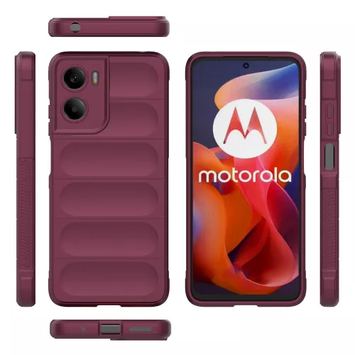 Techsuit - Magic Shield tok - Motorola Moto G05 / E15 - Lila