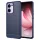 Techsuit - Carbon szilikon tok - Oppo Reno13 F 4G / Reno13 F 5G / Reno13 FS 5G - Kék