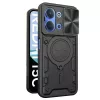 Techsuit - CamGuard Pro ütésálló tok - Xiaomi Redmi 15C 4G / Redmi 15C 5G - Fekete