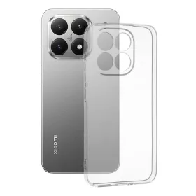 Techsuit - Clear Silicone - Xiaomi 15T - Átlátszó tok