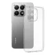 Techsuit - Clear Silicone tok - Xiaomi 15T - Átlátszó