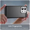 Techsuit - Carbon szilikon tok - Xiaomi Redmi 15C 4G / Redmi 15C 5G / Poco C85 4G - Fekete