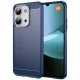 Techsuit - Carbon szilikon tok - Xiaomi Redmi 15C 4G / Redmi 15C 5G / Poco C85 4G - Kék