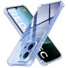 Techsuit - Shockproof Átlátszó Ütésálló Szilikon tok - Xiaomi Redmi 15C 4G / Redmi 15C 5G - Átlátszó