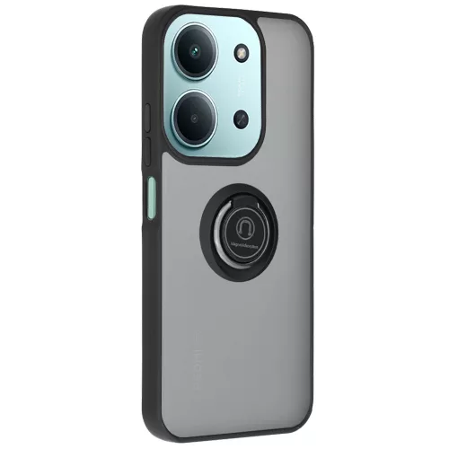 Techsuit - Glinth - Xiaomi Redmi 15C 4G / Redmi 15C 5G / Poco C85 4G - Fekete