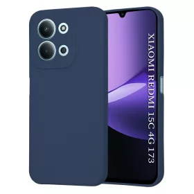   Techsuit - SoftFlex szilikon tok - Xiaomi Redmi 15C 4G / Redmi 15C 5G - Sötétkék