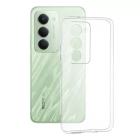   Techsuit - Clear Silicone - Xiaomi Redmi 15 4G / Redmi 15 5G - Átlátszó tok
