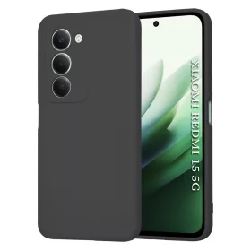   Techsuit - SoftFlex szilikon tok - Xiaomi Redmi 15 4G / Redmi 15 5G - Fekete
